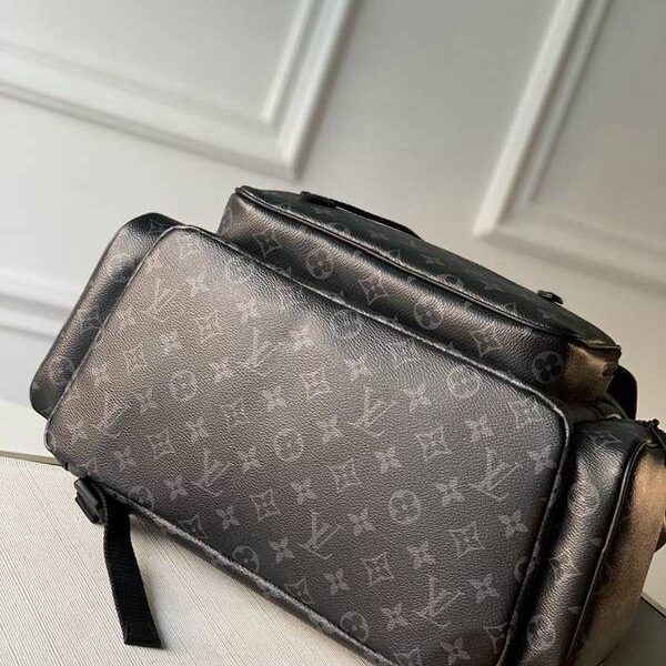 高仿精品批發M45670黑花TRIO 雙肩包Monogram 帆布hhlv11857