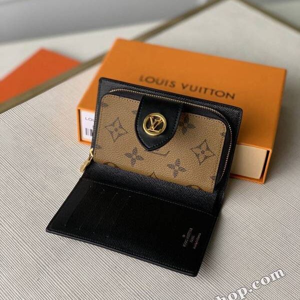 奢侈品1：1原單M60381老花啡色 Juliette 錢夾hhlv11881