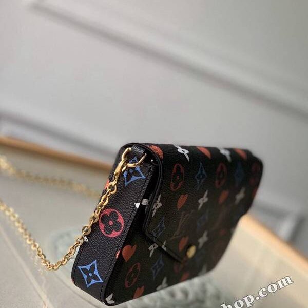 頂級1：1原單M61276黑彩 Pochette Felicie 手袋hhlv11889