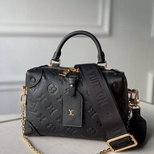 奢侈品頂級原單M45393 Petite Malle Souple 手袋Monogram Empreinte 皮革hhlv11895