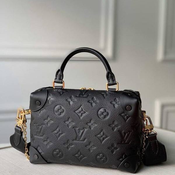 奢侈品頂級原單M45393 Petite Malle Souple 手袋Monogram Empreinte 皮革hhlv11895