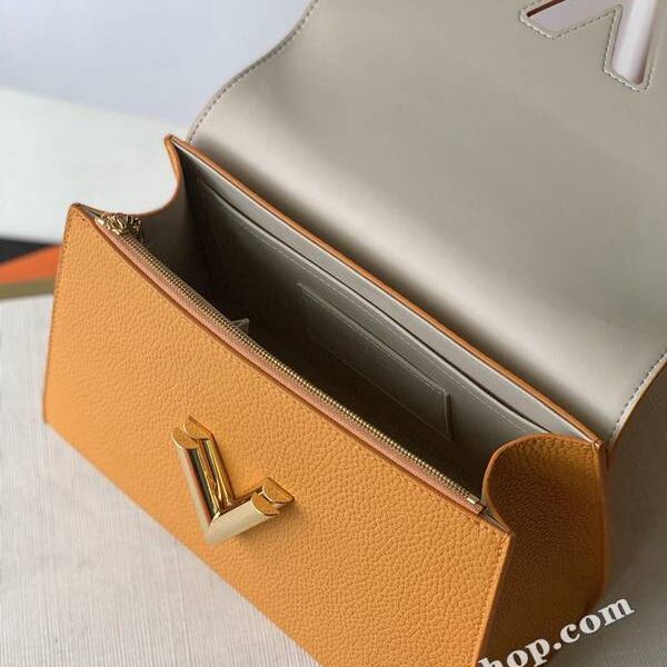 高仿精品推薦原單 M57090薑黃荔枝紋 於2020 冬季推出 Twist One Handle 手袋hhlv11919
