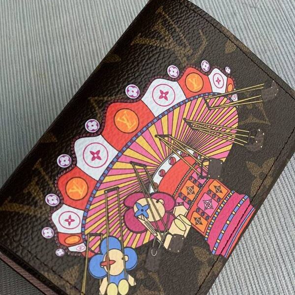 高仿A貨2020 聖誕款 Victorine 錢夾Monogram 帆布hhlv11936