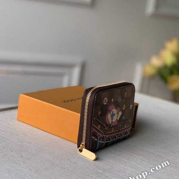高仿N60404 路易威登吉祥物 Vivienne 於 2020 年耶誕節現身 Zippy 零錢包hhlv11941