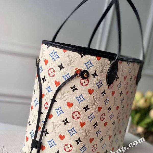 原單新款到貨M57462 2021 早春Neverfull 中號手袋Game On Monogram 帆布hhlv11958