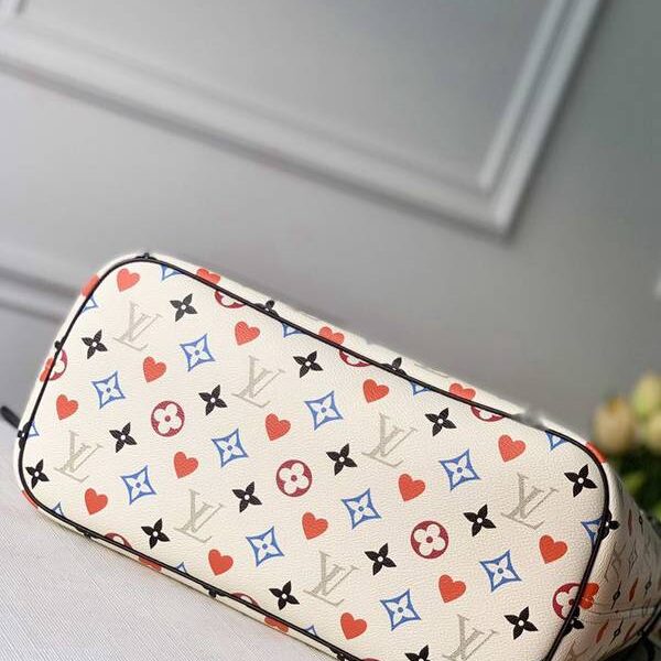 原單新款到貨M57462 2021 早春Neverfull 中號手袋Game On Monogram 帆布hhlv11958