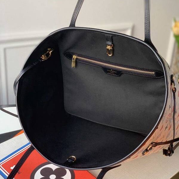 原單新款到貨M57462 2021 早春Neverfull 中號手袋Game On Monogram 帆布hhlv11958