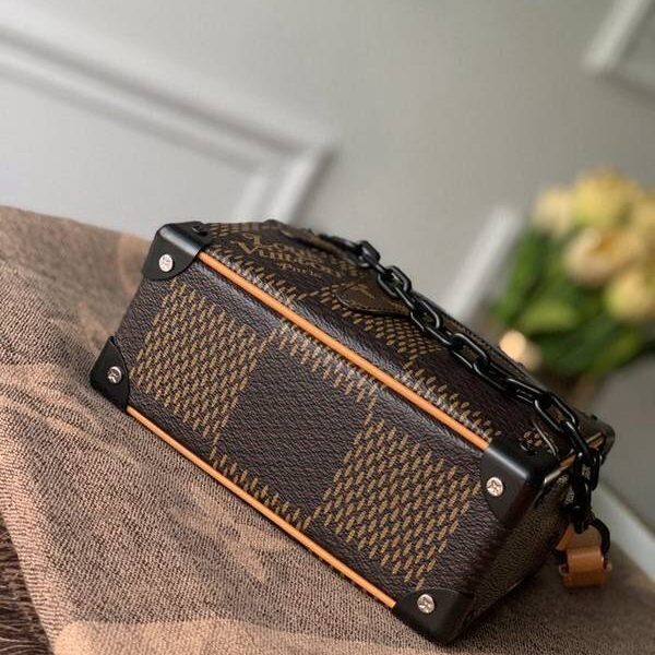 竭誠精品頂級原單M60394 Mini Soft Trunk 鏈條包Damier Ebene 圖案hhlv11964