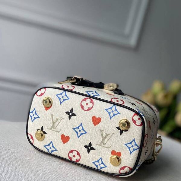 高仿名牌包頂級原單 M57458 Vanity 小號手袋Game On Monogram 帆布hhlv11968