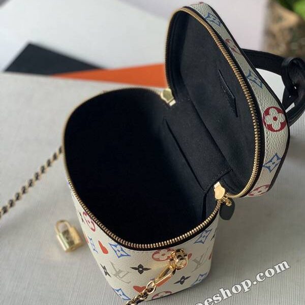 高仿名牌包頂級原單 M57458 Vanity 小號手袋Game On Monogram 帆布hhlv11968