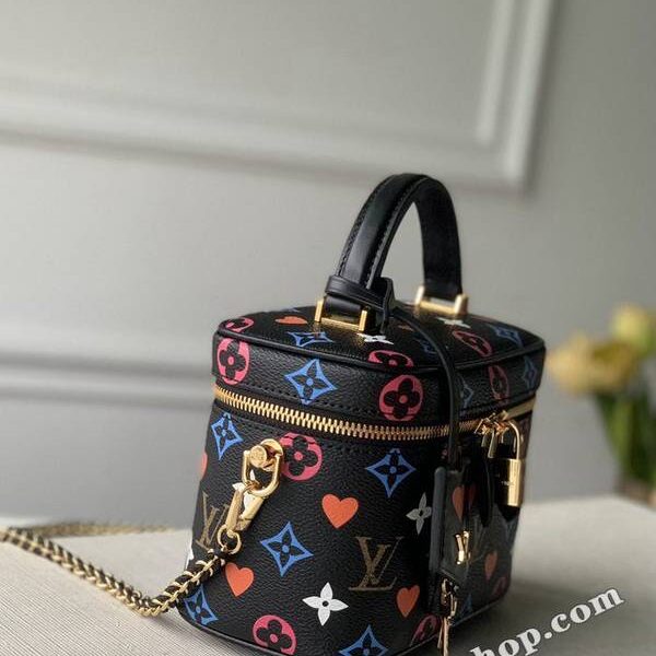 高仿包包批發頂級原單 M57482 Vanity 小號手袋Game On Monogram 帆布hhlv11969