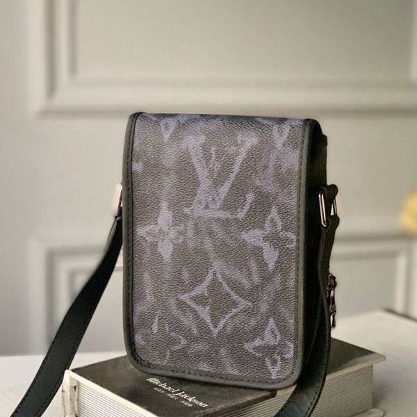 奢侈品1：1原單M45650 頂級原單 Nano Amazon 郵差包Monogram Pastel Noir 帆布hhlv11994