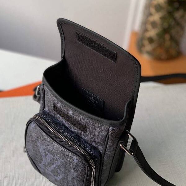 奢侈品1：1原單M45650 頂級原單 Nano Amazon 郵差包Monogram Pastel Noir 帆布hhlv11994