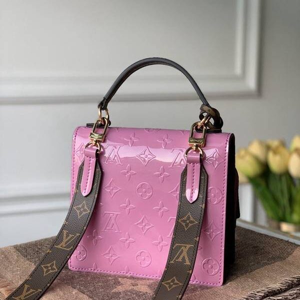 最高等級A貨頂級原單M90568 Spring Street手袋Monogram Vernis漆面牛皮hhlv12000 9 最高等級A貨頂級原單M90568 Spring Street手袋Monogram Vernis漆面牛皮hhlv12000