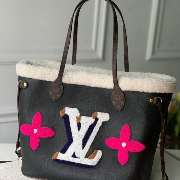 奢侈品M56960植絨Neverfull 全新演繹經典手袋hhlv12008