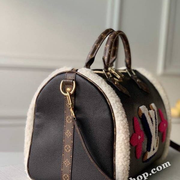 竭誠精品 LV Speedy 30 Bandouliere 手提枕頭包