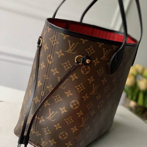高仿名牌包頂級原單M48288 NEVERFULL 中號手袋 Neverfull 全新演繹經典手袋hhlv12013