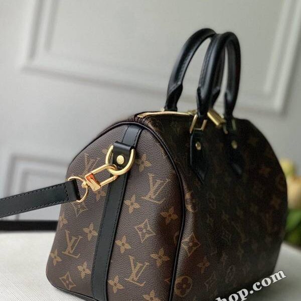 高仿包包批發M48285 Damier Ebène 帆布Speedy 25 手袋hhlv12014