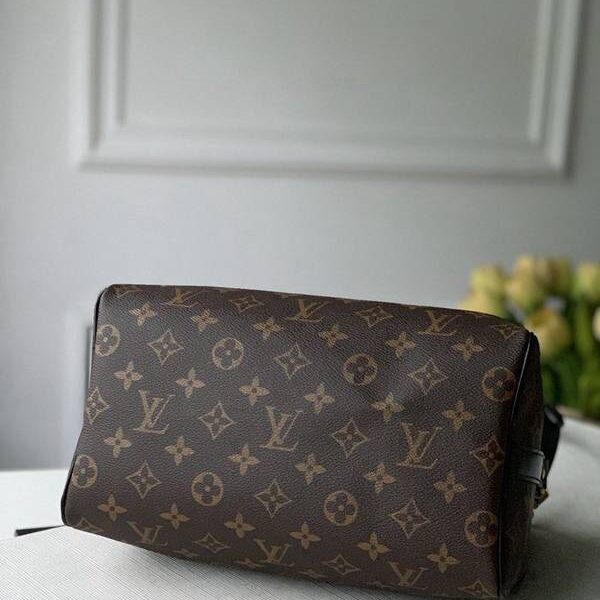高仿包包批發M48285 Damier Ebène 帆布Speedy 25 手袋hhlv12014