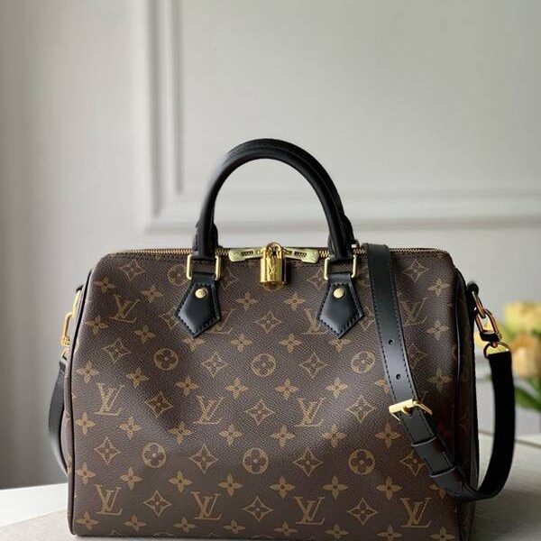 高仿精品批發M48284 Damier Ebène 帆布Speedy 30手袋hhlv12015