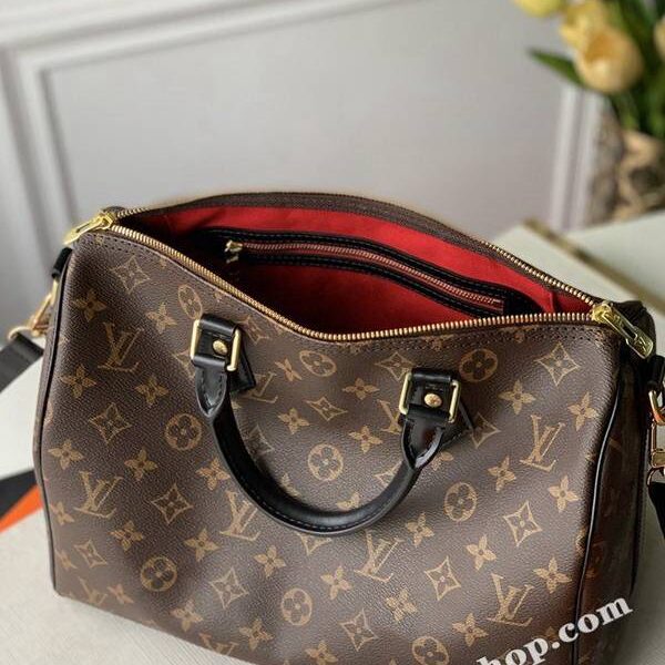 高仿精品批發M48284 Damier Ebène 帆布Speedy 30手袋hhlv12015