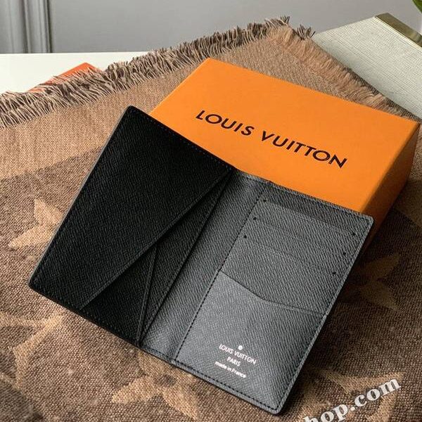奢侈品原單M60502十字紋黑/拼新款卡包hhlv12022