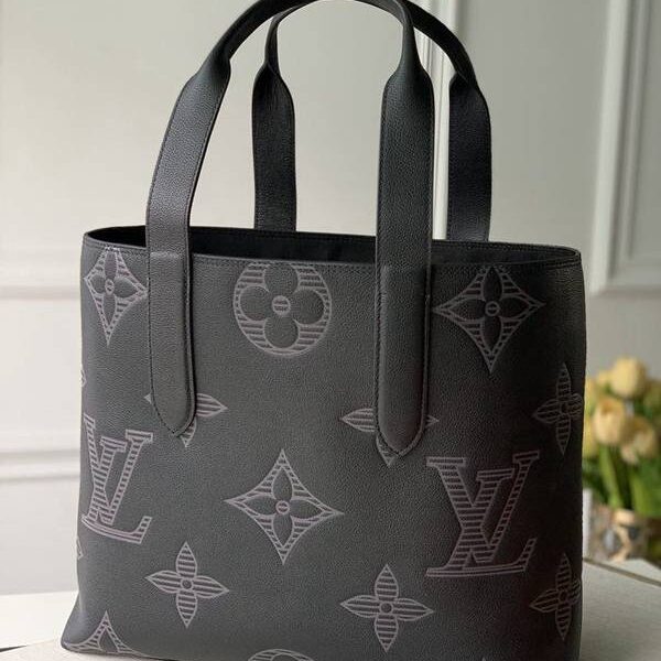 奢侈品a貨原單M57290CABAS VOYAGE 手袋Cabas Voyage 手袋Taurillon Shadow 皮革hhlv12035