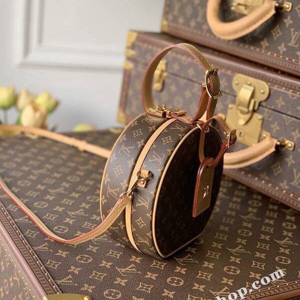 高仿A貨原單M43514黃皮 PETITE BOITE CHAPEAU手袋hhlv12049
