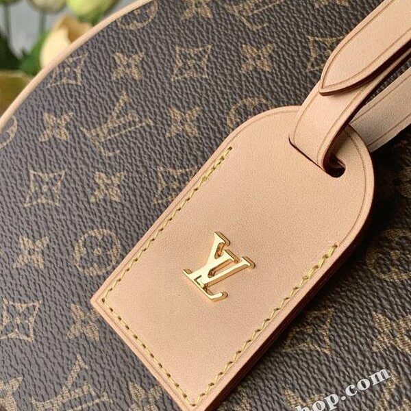 高仿原單lvM43514 白色皮 PETITE BOITE CHAPEAU手袋hhlv12050