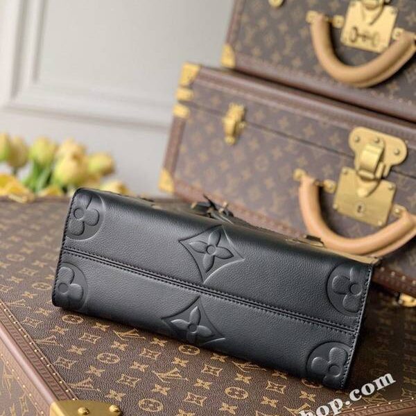 A貨1：1頂級原單 M45661黑色OnTheGo 中號 Tote 包hhlv12065