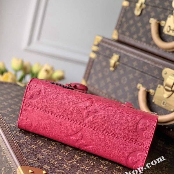 a貨高仿頂級原單 M45661玫紅 OnTheGo中號 Tote 包hhlv12066