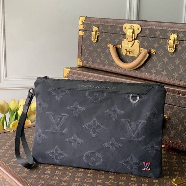 原單lv80142 Louis Vuitton 2054 系列雙面手拿包hhlv12071