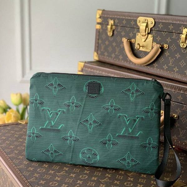 原單lv80142 Louis Vuitton 2054 系列雙面手拿包hhlv12071