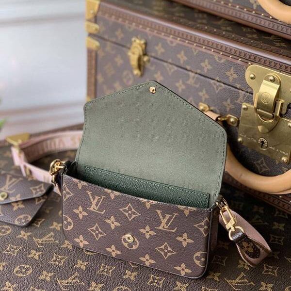 頂級高仿原單 M80091三件套 MULTI POCHETTE FéLICIE 三合一hhlv12088