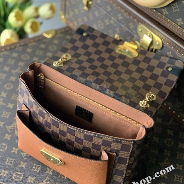 竭誠精品頂級原單SAINT PLACIDE 手袋N40312 Damier Ebène 帆布hhlv12091