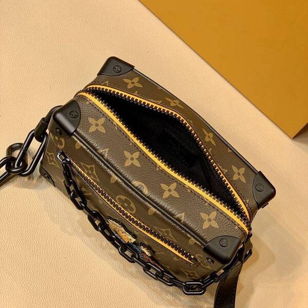 高仿網台灣原單 M80159 玩偶公仔系列 Mini Soft Trunk 盒子包2021春夏系列hhlv12106