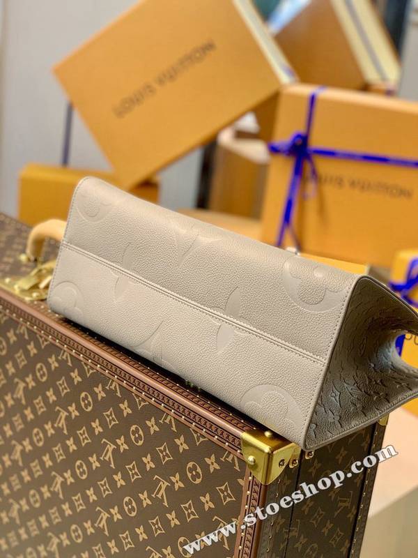 高仿M45607灰色 ONTHEGO 手袋超大號 Monogram印花hhlv12117 3 高仿M45607灰色 ONTHEGO 手袋超大號 Monogram印花hhlv12117