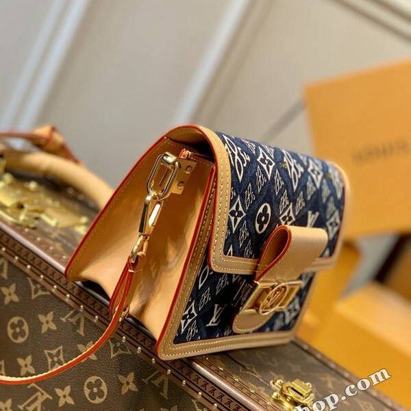頂級高仿 LV Dauphine中號經典斜背包 11 頂級高仿 LV Dauphine中號經典斜背包