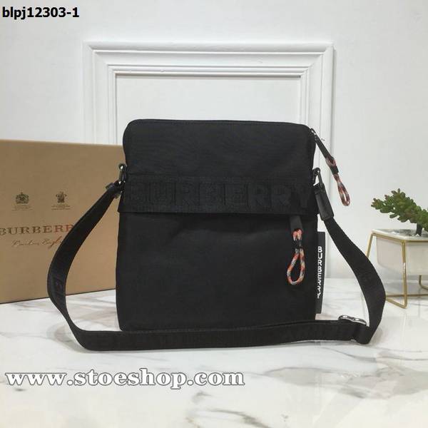 原單burberry頂級原單精巧的斜背包可調式網紋尼龍背帶blpj12303