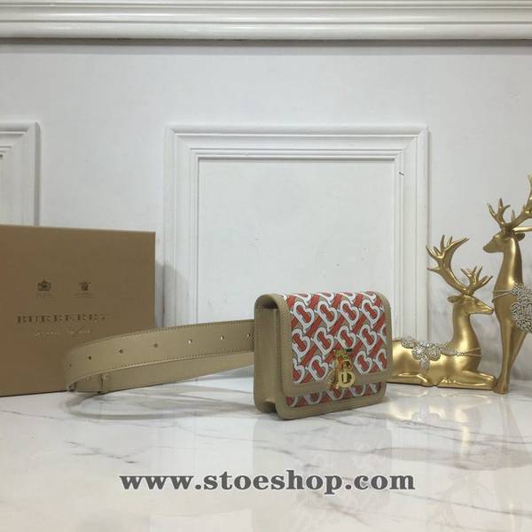 頂級原單burberry印花蜂蜜色腰包皮帶款博柏利Burberry 2019時尚秀款新品腰包斜挎包blpj12309 2 頂級原單burberry印花蜂蜜色腰包皮帶款博柏利Burberry 2019時尚秀款新品腰包斜挎包blpj12309