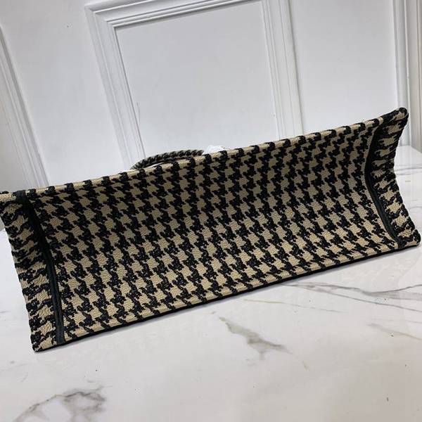 時尚a貨DIOR全新千鳥格DiorM1286【Dior Book Tote】高級定制系列刺繡帆布手提包blpj12332 9 時尚a貨DIOR全新千鳥格DiorM1286【Dior Book Tote】高級定制系列刺繡帆布手提包blpj12332
