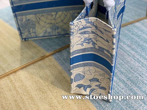 奢侈品a貨DIOR星空款【Dior Book Tote老花系列】M1286blpj12333 3 奢侈品a貨DIOR星空款【Dior Book Tote老花系列】M1286blpj12333