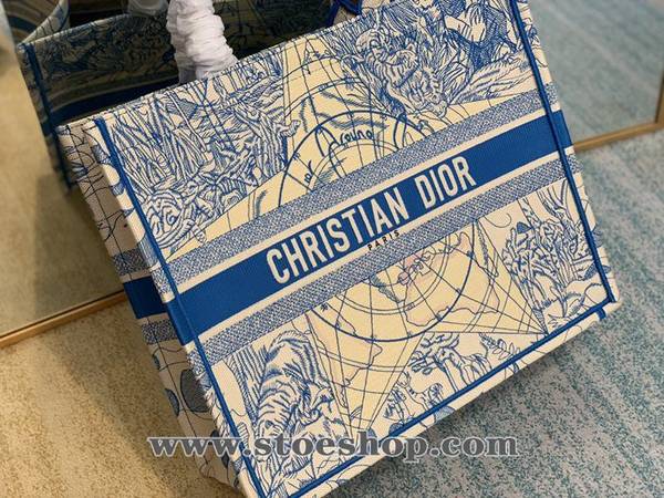 奢侈品a貨DIOR星空款【Dior Book Tote老花系列】M1286blpj12333 4 奢侈品a貨DIOR星空款【Dior Book Tote老花系列】M1286blpj12333
