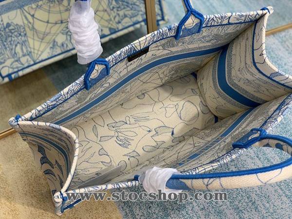 奢侈品a貨DIOR星空款【Dior Book Tote老花系列】M1286blpj12333 6 奢侈品a貨DIOR星空款【Dior Book Tote老花系列】M1286blpj12333