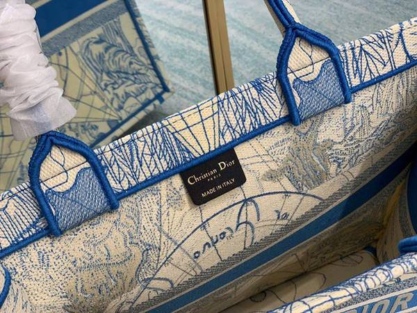 奢侈品a貨DIOR星空款【Dior Book Tote老花系列】M1286blpj12333 7 奢侈品a貨DIOR星空款【Dior Book Tote老花系列】M1286blpj12333