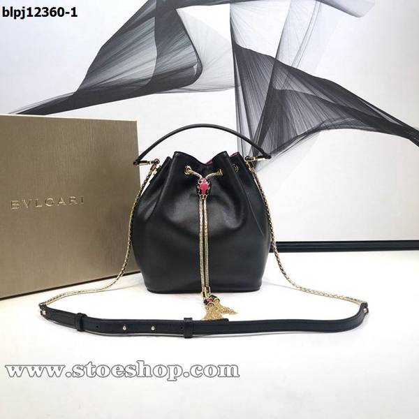 高仿包BVLGARI2019最新馬卡龍春夏限定色系限量水桶包牛皮款287614進口柔軟牛皮blpj12360