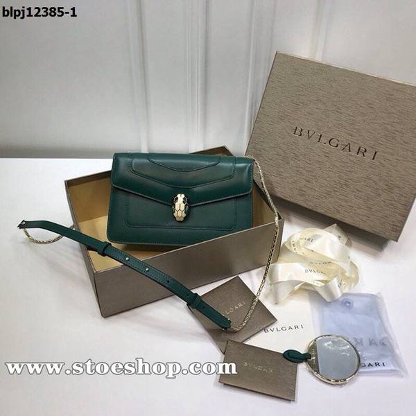 原單A貨BVLGARI新款單層蛇頭包B39174高仿名牌進口頂級小牛皮定制原單五金點綴serpenti黑色和白色琺瑯blpj12385