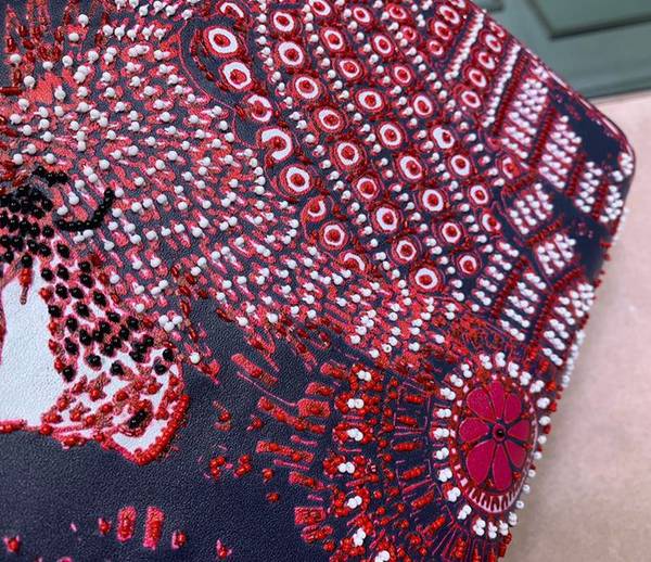 高仿包包批發DIORLady Dior 五格刺繡桃紅獅子棕色刺繡牛皮blpj12552 5 高仿包包批發DIORLady Dior 五格刺繡桃紅獅子棕色刺繡牛皮blpj12552