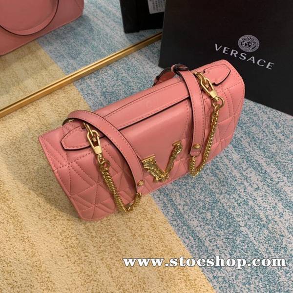 奢侈品versace繡花羊皮2020款美杜莎Versace Virtus單肩包blpj12591 3 奢侈品versace繡花羊皮2020款美杜莎Versace Virtus單肩包blpj12591