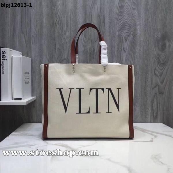 原單1：1Valentino華倫天奴專櫃新品走秀款帆布手袋雙面經典鉚釘blpj12613